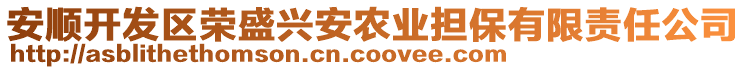 安順開發(fā)區(qū)榮盛興安農(nóng)業(yè)擔保有限責任公司