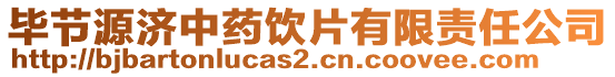 畢節(jié)源濟中藥飲片有限責任公司