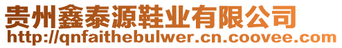 貴州鑫泰源鞋業(yè)有限公司