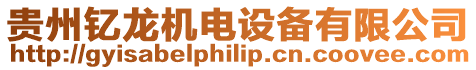 貴州釔龍機電設備有限公司