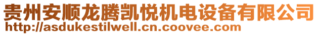 貴州安順龍騰凱悅機電設備有限公司