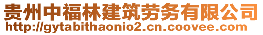 貴州中福林建筑勞務(wù)有限公司