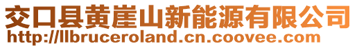 交口縣黃崖山新能源有限公司