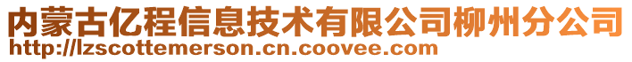 內蒙古億程信息技術有限公司柳州分公司