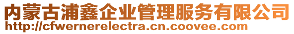 内蒙古浦鑫企业管理服务有限公司