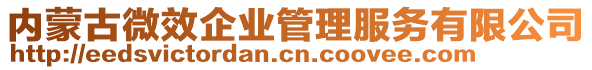 內蒙古微效企業(yè)管理服務有限公司