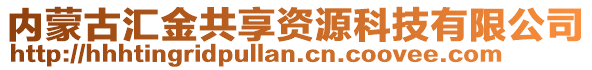 內(nèi)蒙古匯金共享資源科技有限公司