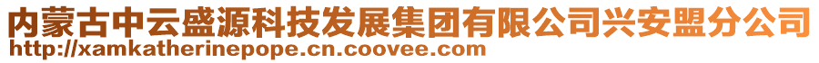 內(nèi)蒙古中云盛源科技發(fā)展集團(tuán)有限公司興安盟分公司