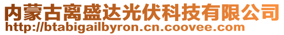 內(nèi)蒙古離盛達光伏科技有限公司