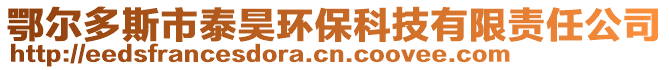 鄂爾多斯市泰昊環(huán)?？萍加邢挢?zé)任公司