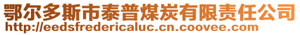 鄂爾多斯市泰普煤炭有限責(zé)任公司