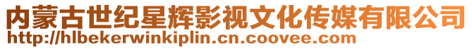 內蒙古世紀星輝影視文化傳媒有限公司