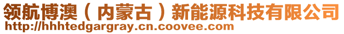 領(lǐng)航博澳（內(nèi)蒙古）新能源科技有限公司