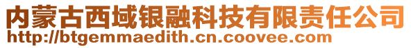 內(nèi)蒙古西域銀融科技有限責任公司