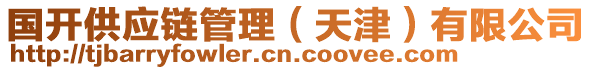 國(guó)開供應(yīng)鏈管理（天津）有限公司