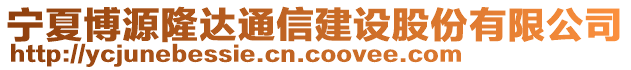 寧夏博源隆達通信建設股份有限公司