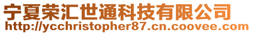 寧夏榮匯世通科技有限公司