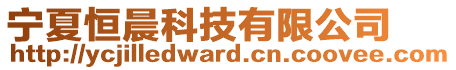 寧夏恒晨科技有限公司