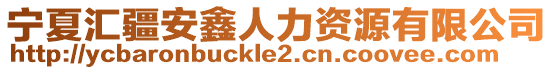 寧夏匯疆安鑫人力資源有限公司