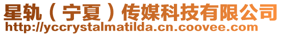 星軌(寧夏)傳媒科技有限公司