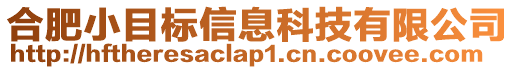 合肥小目標(biāo)信息科技有限公司