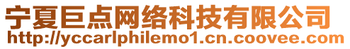 寧夏巨點網絡科技有限公司