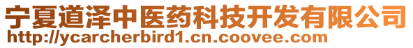 寧夏道澤中醫藥科技開發有限公司
