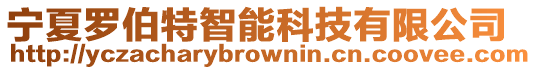 寧夏羅伯特智能科技有限公司