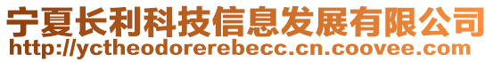 寧夏長利科技信息發(fā)展有限公司