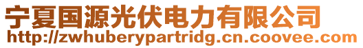 寧夏國源光伏電力有限公司