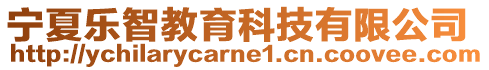 寧夏樂智教育科技有限公司