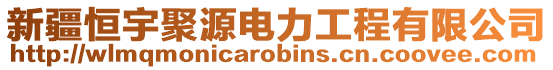 新疆恒宇聚源電力工程有限公司