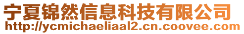 寧夏錦然信息科技有限公司