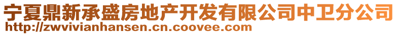 寧夏鼎新承盛房地產開發有限公司中衛分公司