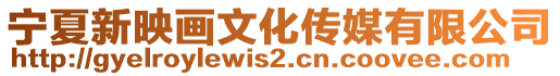 寧夏新映畫文化傳媒有限公司
