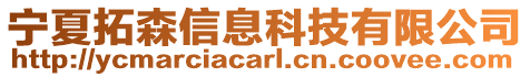 寧夏拓森信息科技有限公司