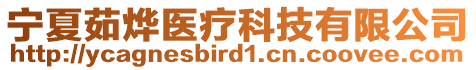 寧夏茹燁醫(yī)療科技有限公司