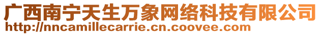 廣西南寧天生萬(wàn)象網(wǎng)絡(luò)科技有限公司