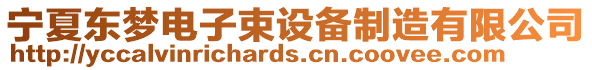 寧夏東夢電子束設備制造有限公司