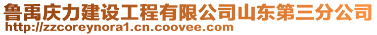 魯禹慶力建設工程有限公司山東第三分公司