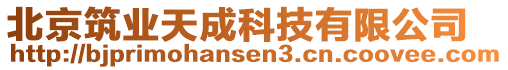 北京筑業天成科技有限公司