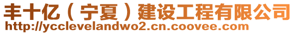 豐十億(寧夏)建設工程有限公司