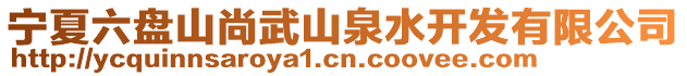 寧夏六盤山尚武山泉水開發(fā)有限公司