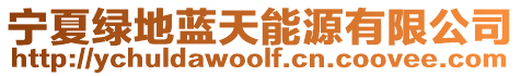 寧夏綠地藍(lán)天能源有限公司