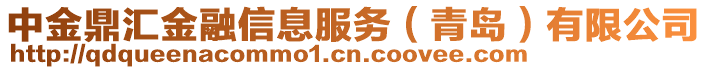 中金鼎匯金融信息服務(wù)（青島）有限公司