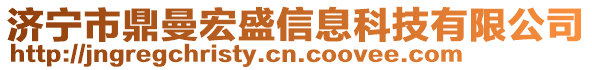 濟寧市鼎曼宏盛信息科技有限公司