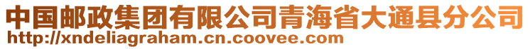 中國郵政集團(tuán)有限公司青海省大通縣分公司