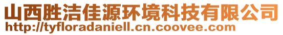 山西勝潔佳源環(huán)境科技有限公司