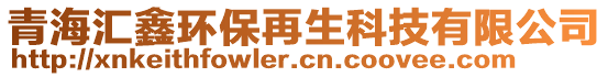 青海匯鑫環(huán)保再生科技有限公司