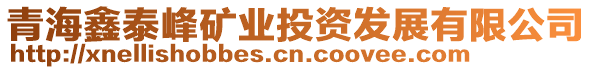 青海鑫泰峰礦業(yè)投資發(fā)展有限公司